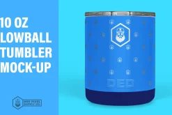 10oz Lowball Tumbler Mock-Up