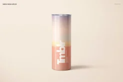 20oz Skinny Tumbler Mockup Set