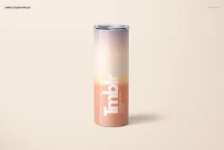 20oz Skinny Tumbler Mockup Set