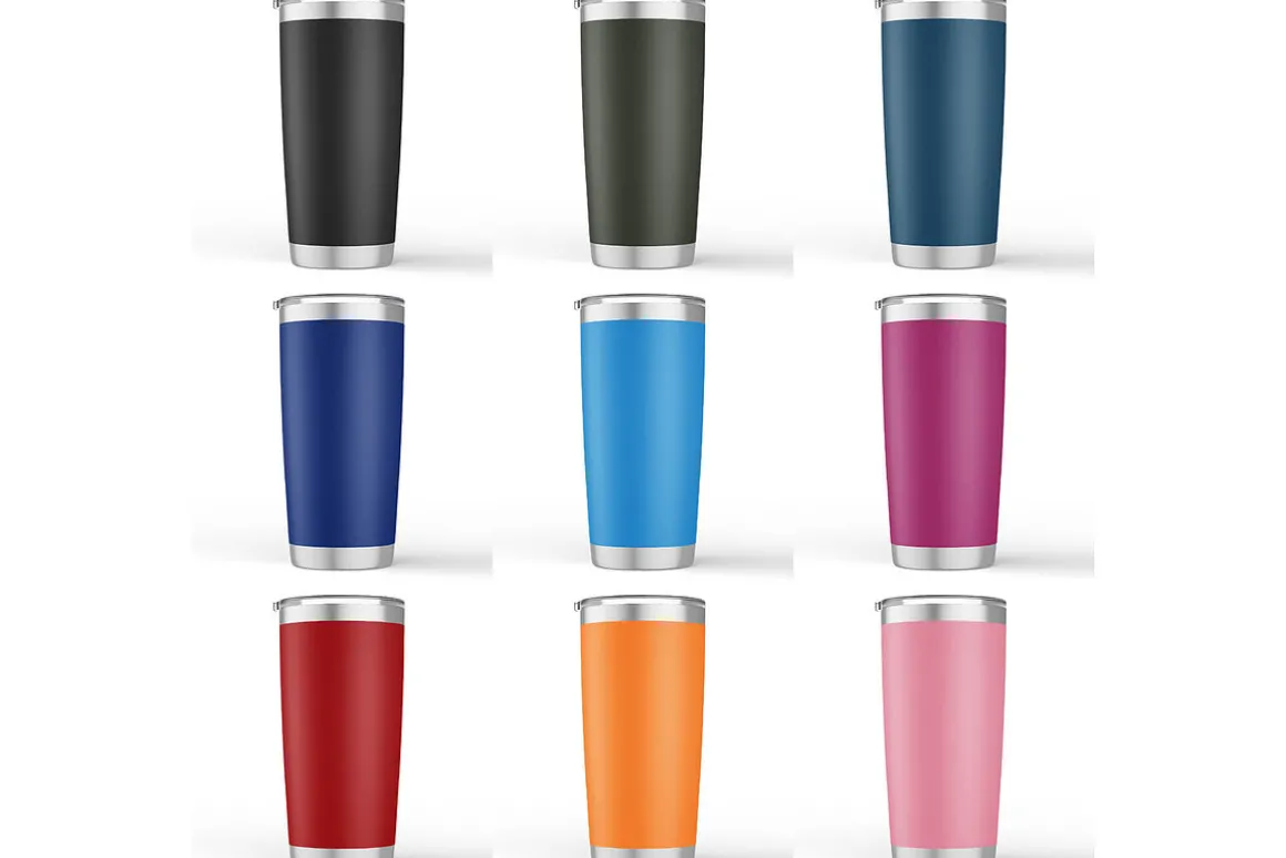 20 oz Tumbler Video Mockup