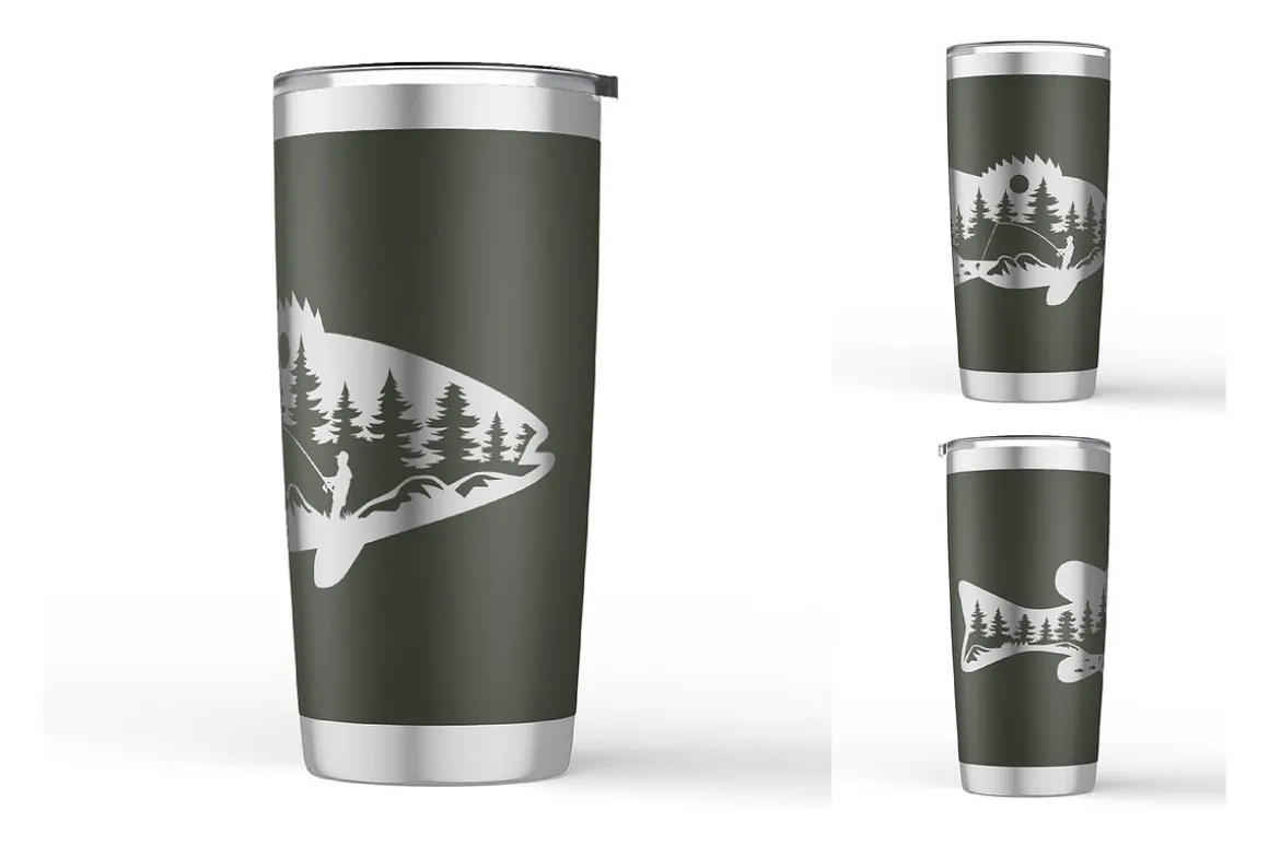 20 oz Tumbler Video Mockup