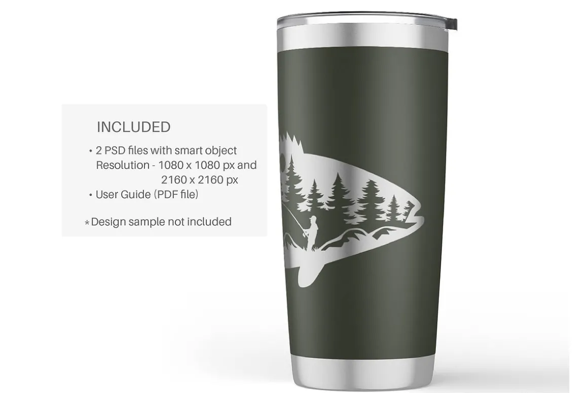 20 oz Tumbler Video Mockup