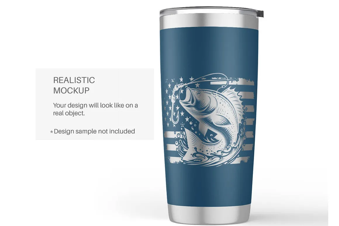 20 oz Tumbler Video Mockup