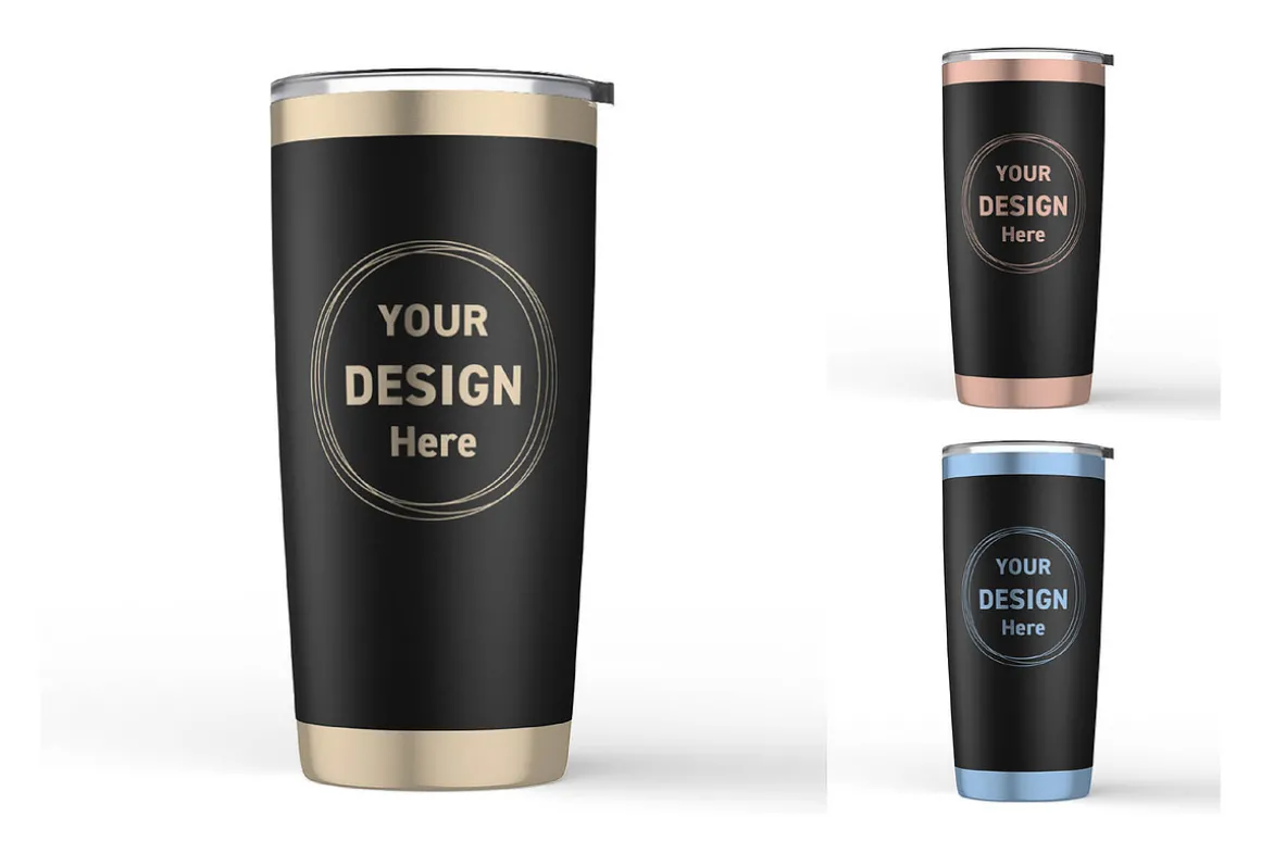 20 oz Tumbler Video Mockup