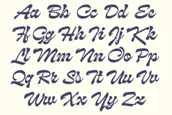 Pacific Tiger Retro Script