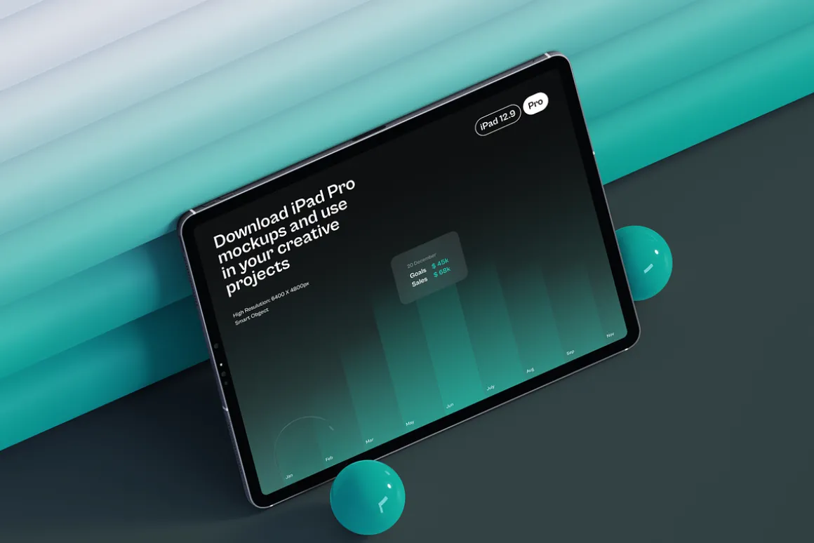 Padsy - iPad Pro Mockups Part.1
