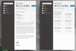 2 Page Graphic Designer Resume