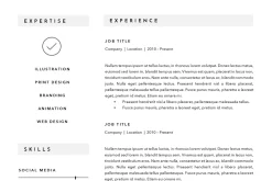3 Page Resume Template | INDD + DOCX