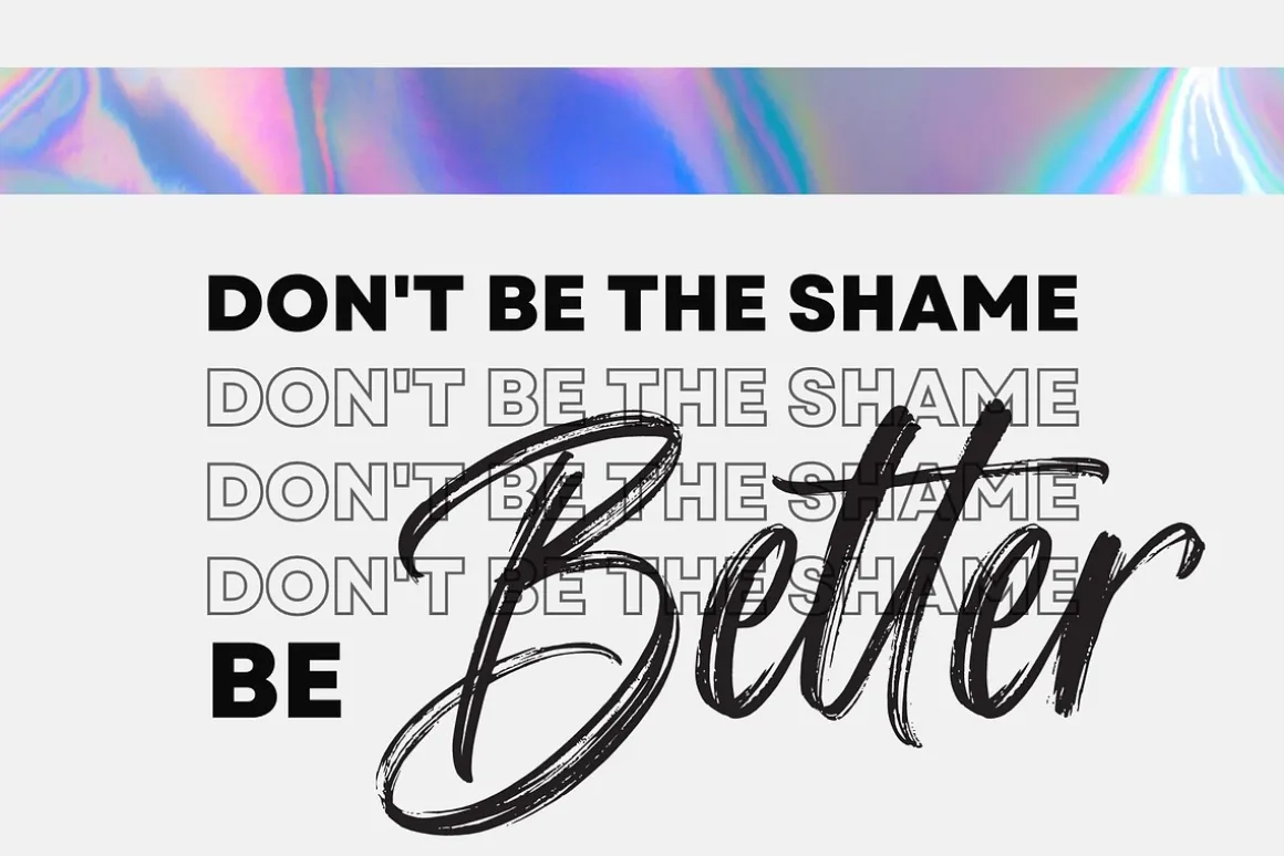 Paint Brush Script - Brush Font