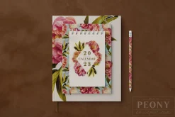 Painted Peony Botanical Florals