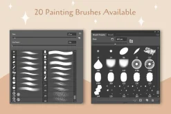 Paintin Brushes for Adobe Photoshop