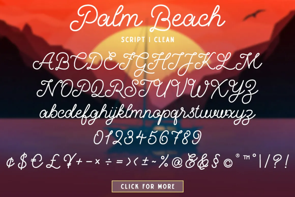 Palm Beach Font Duo