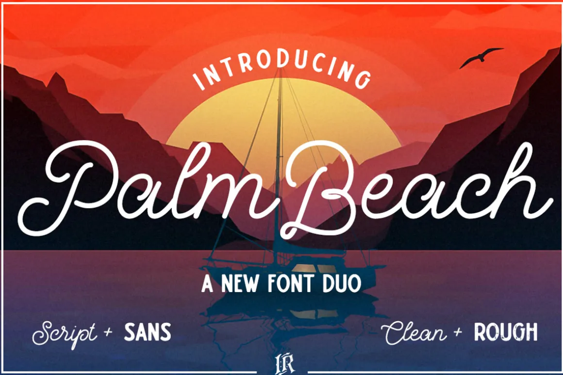 Palm Beach Font Duo
