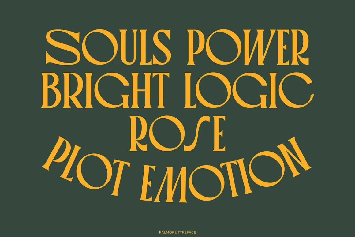 PALMORE - Vintage Rounded Serif