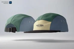 5 Panel Cap Mockup