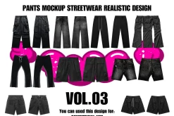 Pants Streetwear Mockup Pack