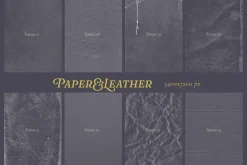 Paper Fabric Texture Overlays White