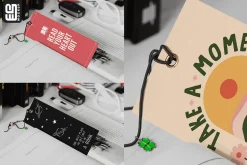 Paper Bookmark Mockup