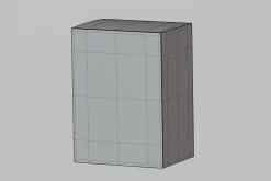 Paper box 3d model