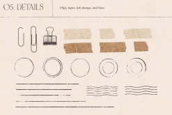 Paper Note—Nostalgic Design Toolkit