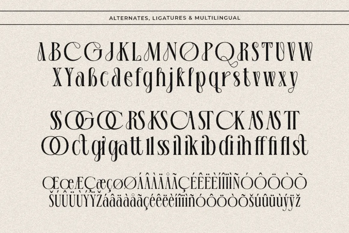 Paradise Seashore - Tropical Serif