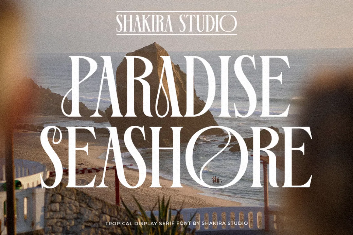 Paradise Seashore - Tropical Serif