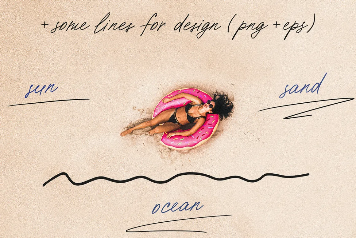 Paradise beach modern script font