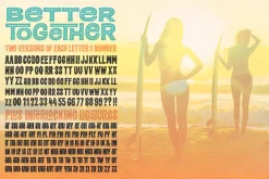 Paradise Point Inline surf fonts