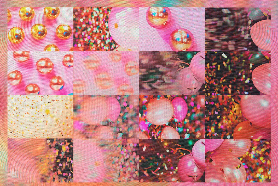 Party Guide Collage Elements