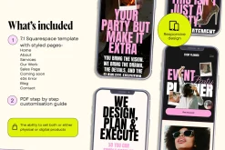 Party Planner Site Template