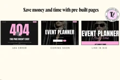 Party Planner Site Template