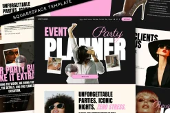 Party Planner Site Template