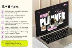 Party Planner Site Template