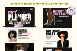 Party Planner Site Template