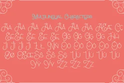 Party Time Modern Ligature Font