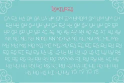 Party Time Modern Ligature Font