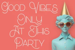 Party Time Modern Ligature Font