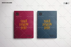 Passport Cover Mockup