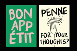 Pasta and Wine Bitmap SVG Font
