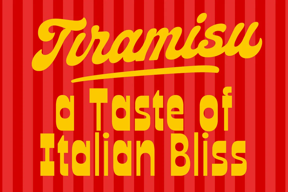 Pasta Monday - Font Duo