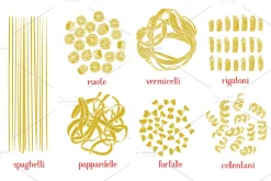 Pasta Vector Collection