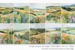Pastel Landscapes