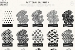 Pattern Brushes For Procreate Vol 3