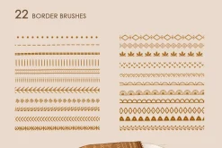 Pattern Brushes for Procreate