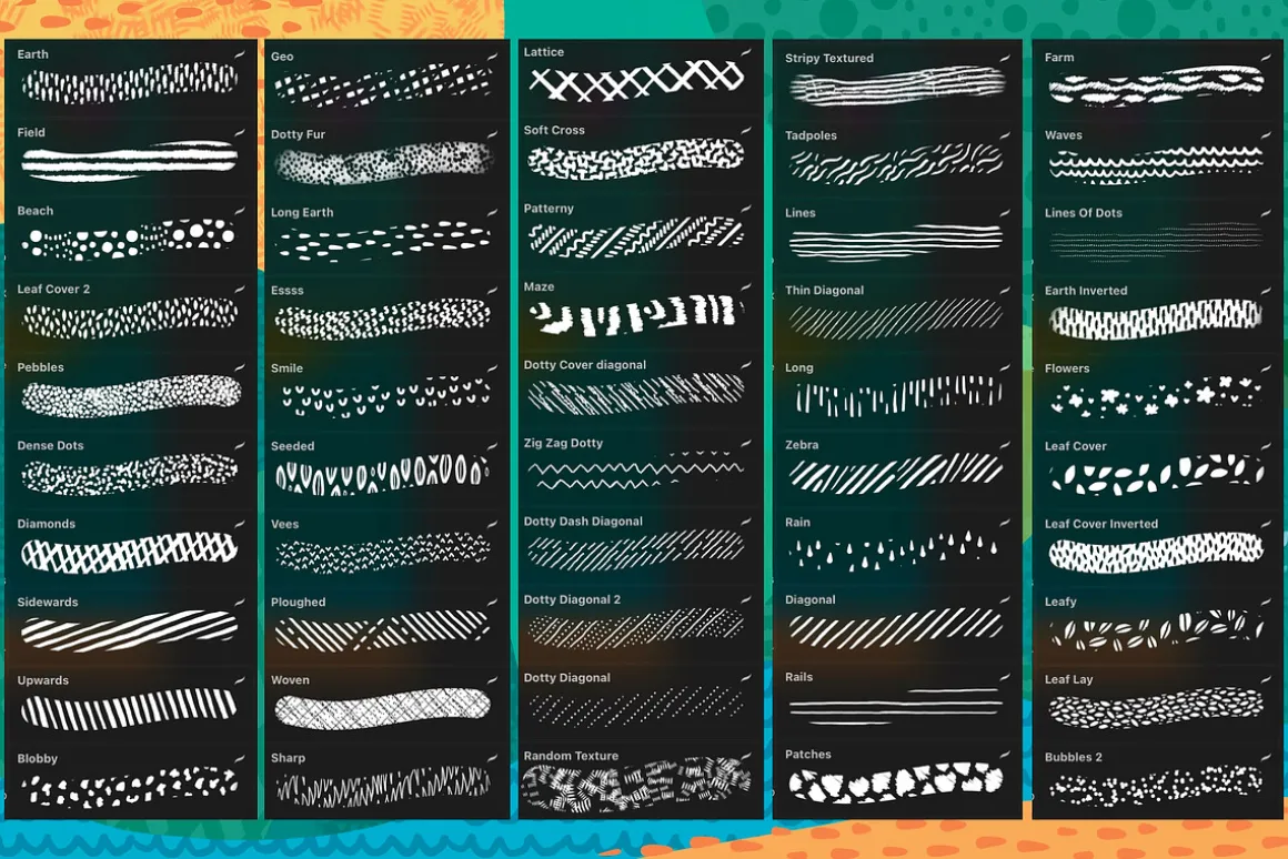 Pattern Magic 2 - Procreate Brushes