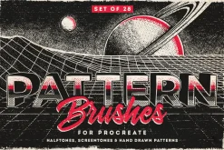 Pattern Procreate brushes