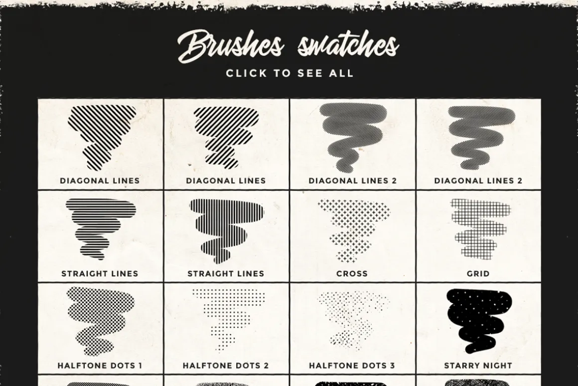 Pattern Procreate brushes