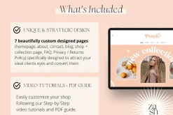 Peach - Boho Pink Shopify Theme