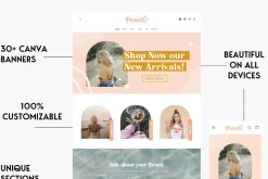 Peach - Boho Pink Shopify Theme