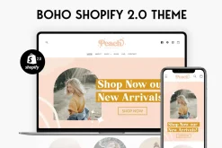 Peach - Boho Pink Shopify Theme